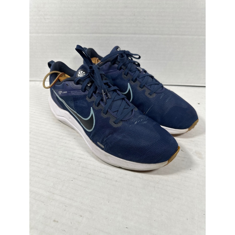 Nike Winflo 8 Navy Blue White Gum Running Shoes CW3419-401 Mens Sneaker SZ 11